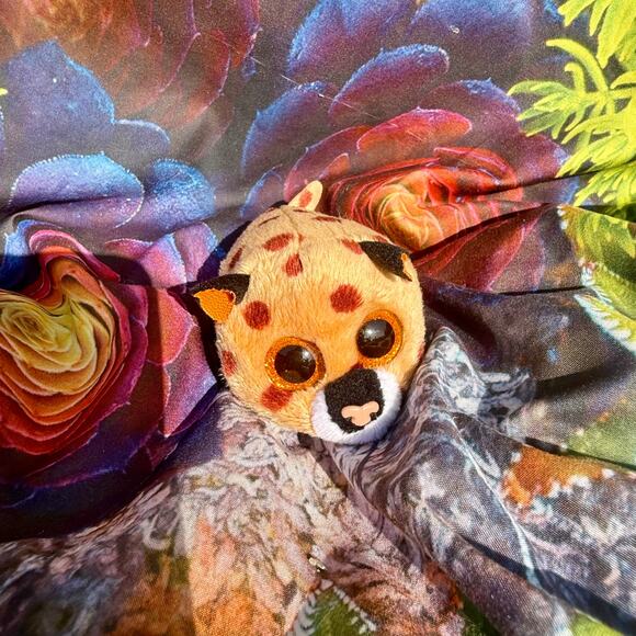 TY Beanie Boo Mini Kenny Cheetah Plush - 3-4 inch Collectible Stuffed Animal - Picture 1 of 4